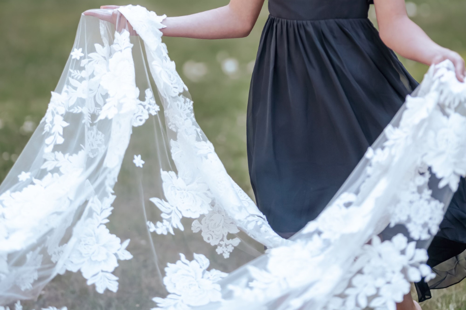 Turning a Keepsake into a New Treasure: Heirloom Restyling with August Veils. Mobile Image