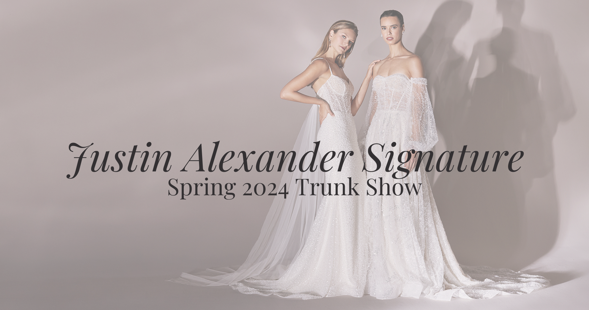 Justin Alexander Signature Spring 2024 Trunk Show at Charlotte's