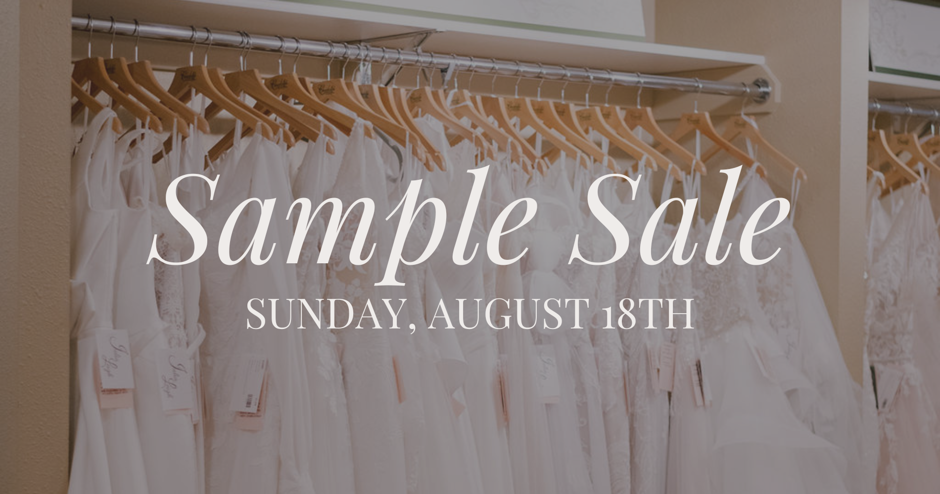 Wedding Dress Sample Sale in Portland